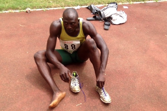 Isah Salihu kicked-off the season with a 47.85, then 47.52 and 47.27, on Tuesday he clocked 46.85 SB to win the men’s 400m final / Photo: AthleticHeat