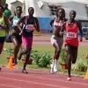 Senegalese athletes running at the Dakar Athletics Meeting