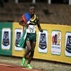 Stephen Mokoka wins men's 10000m at the 2016 African Senior Championships in Durban
