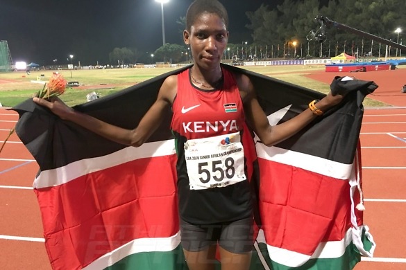Aprot headlines Kenyan 10,000m sweep at Durban 2016