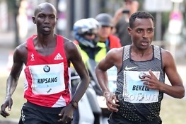 Bekele beats Kipsang at 2016 BMW BERLIN-MARATHON