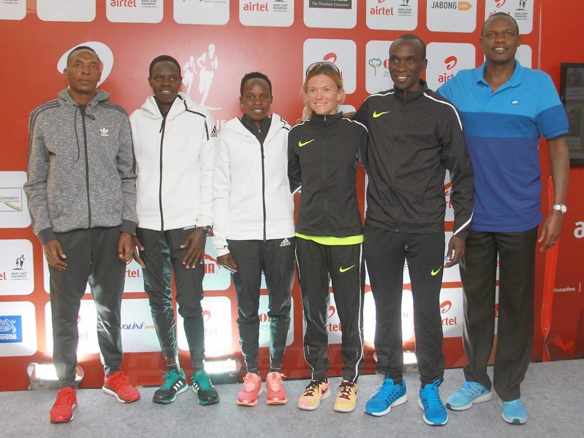 The runners at 2016 Delhi Half Marathon / Photo credit: ADHM / Procam International