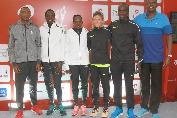 Eliud Kipchoge wins 2016 Airtel Delhi Half Marathon in 59:44