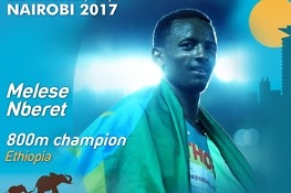 Ethiopians dominate the Boys 800m podium – Nairobi 2017