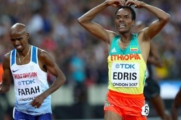 Muktar Edris ends Mo Farah’s reign – London 2017