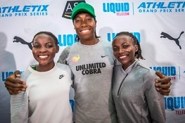 Semenya faces Ugandan challenge at Athletix Grand Prix Tshwane