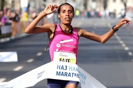 Gilbert Kirwa and defending champion Fate Tola will run Hannover in April