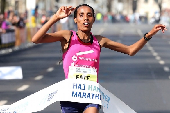 Gilbert Kirwa and defending champion Fate Tola will run Hannover in April