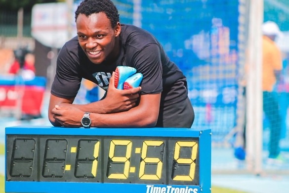 WATCH: Clarence Munyai runs 19.69, shatters South African 200m record