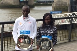 Keitany and Kipchoge seal Abbott World Marathon Majors titles
