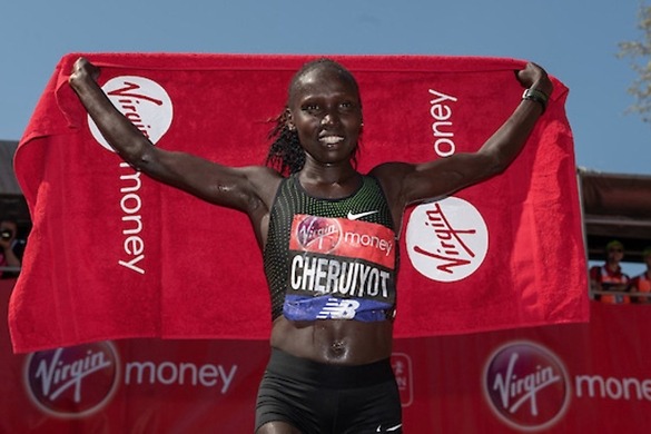 Keitany’s gutsy gamble hands Cheruiyot a famous win