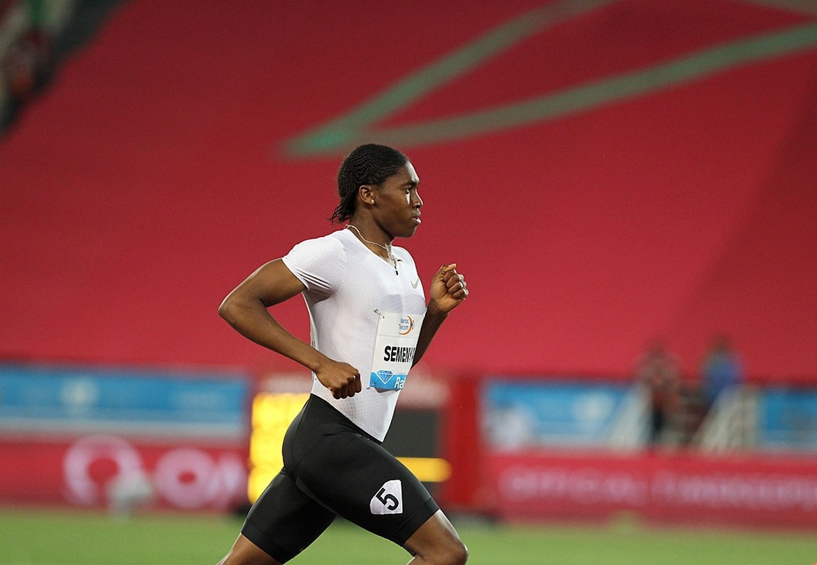 Caster Semenya from South Africa at the 2018 IAAF Diamond League in Rabat, Morocco / Photo Credit: IDL