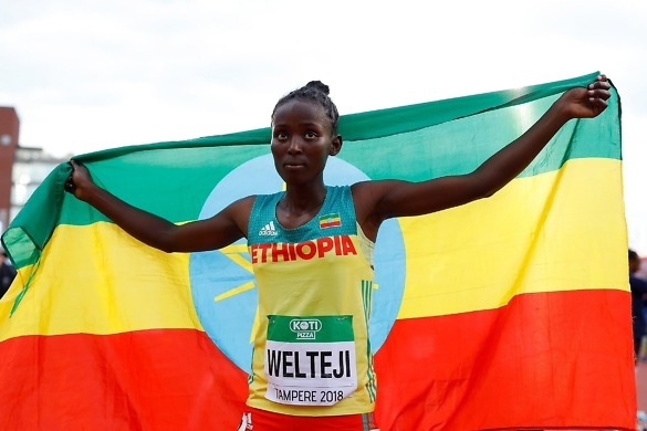 Welteji erases WU20C Record to grab 800m gold at Tampere 2018