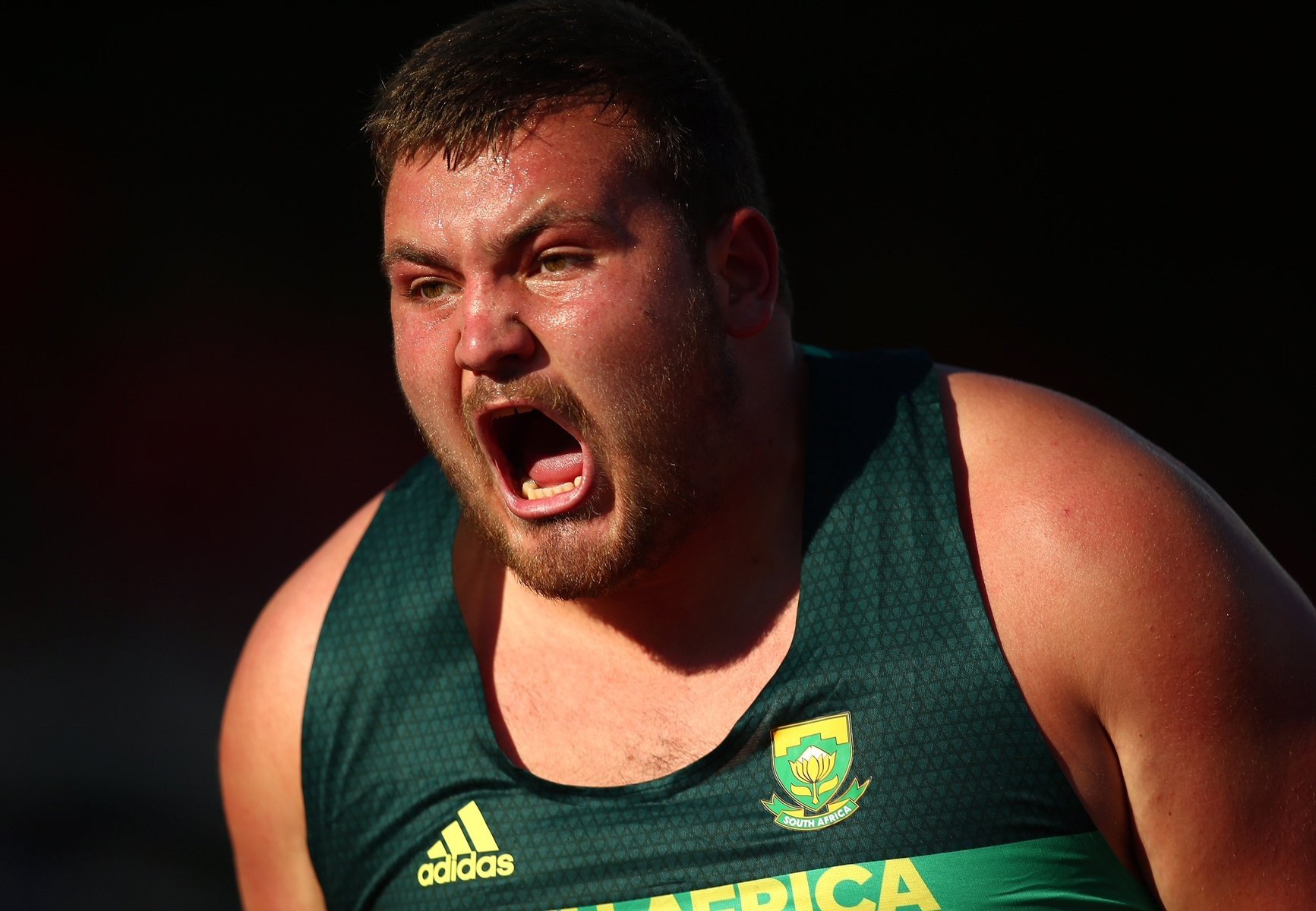 RSA's Kayle Blignaut wins men's Shot put final at the IAAF World U20 Championships in Tampere, Finland / Photo Credit: Getty Images for IAAF.