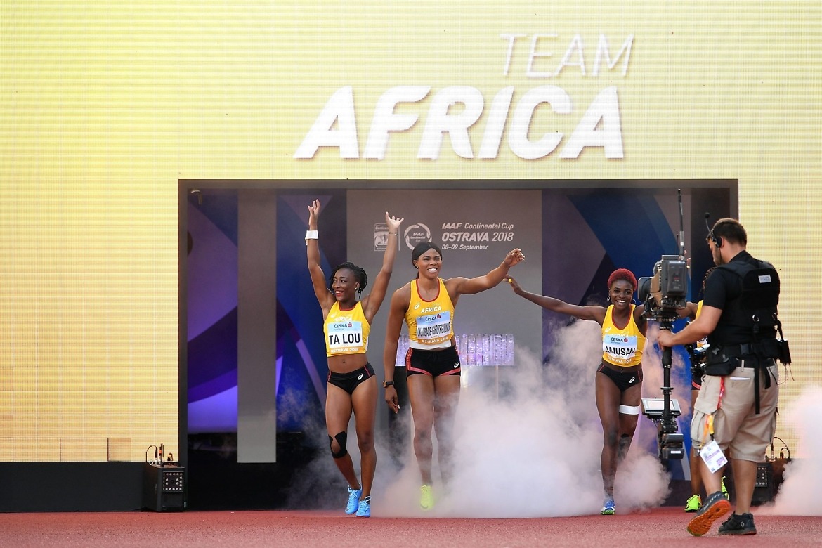 TEAM AFRICA 4X100M WOMEN