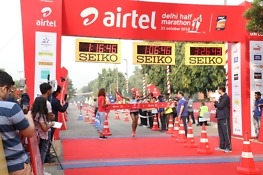 Gemechu breaks Airtel Delhi Half Marathon women’s course record