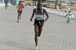 Kiptum breaks world half marathon record in Valencia with 58:18