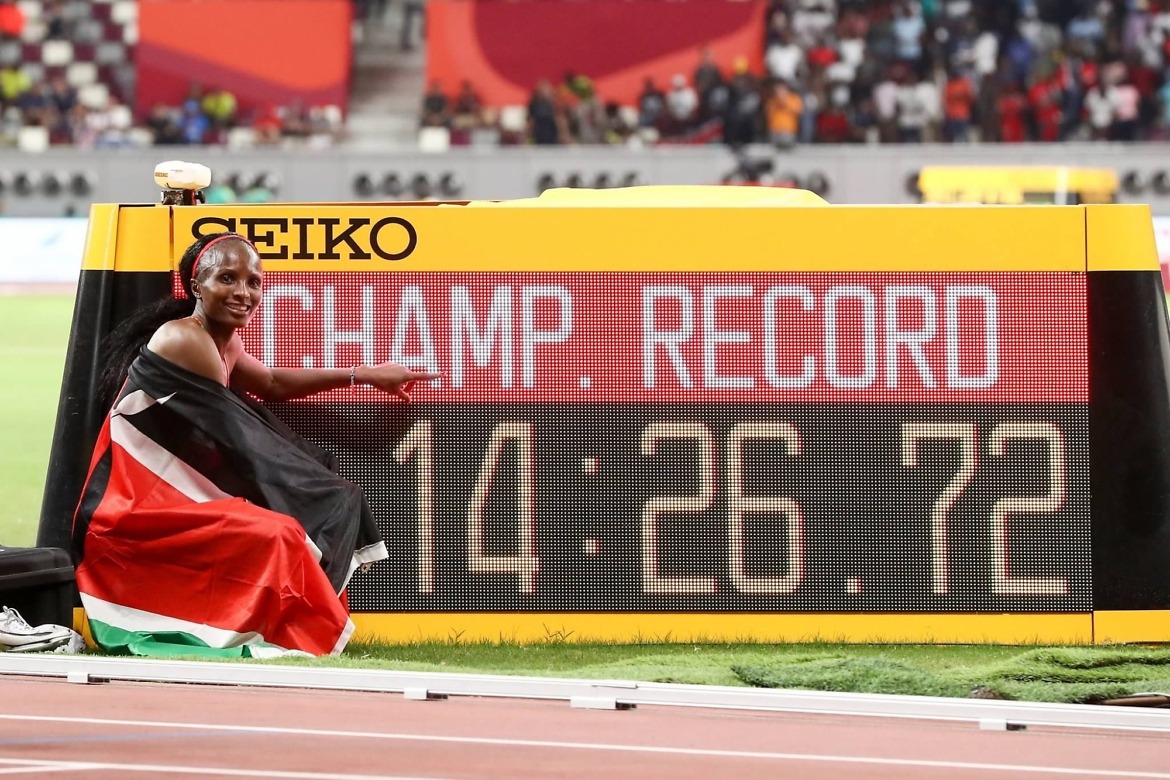Kenya’s Hellen Obiri - Day 9 Doha 2019