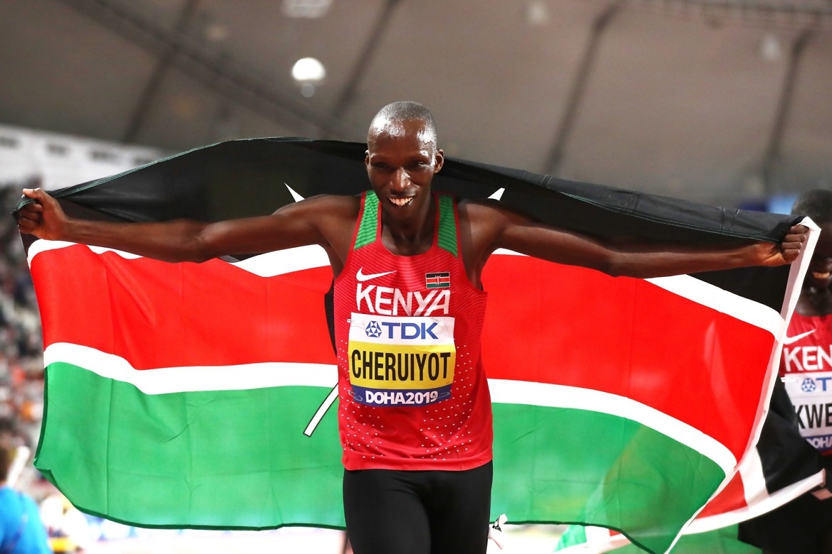 Timothy Cheruiyot of Kenya