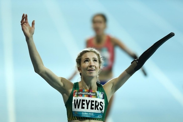 Anrune Weyers takes South Africa’s first gold of Dubai 2019