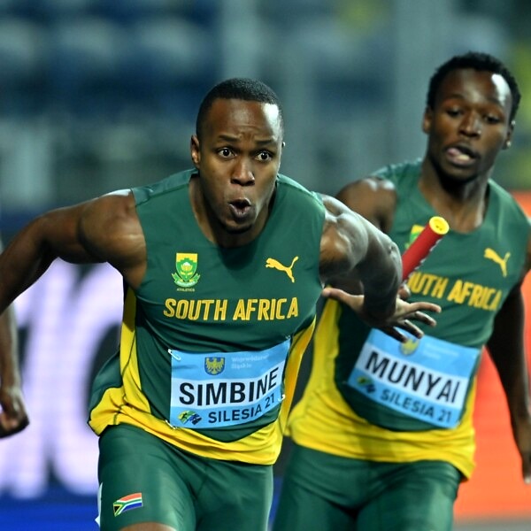 Team South Africa at Silesia 2021 / Photo: World Athletics