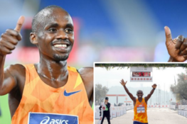 Jacob Kiplimo smashes world half marathon record in Lisbon