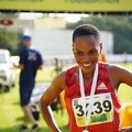 Lesotho's Neheng Khatala winning the RACE TO EQUALITY 21km event / Credit: Organisers/ ASA