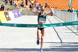 Irvette van Zyl and Ketema Negasa inaugural world 50km records ratified