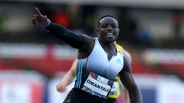 Ferdinand Omanyala raced to a world lead of 9.85 seconds in the men's 100m in Nairobi on Saturday 7 May, 2022