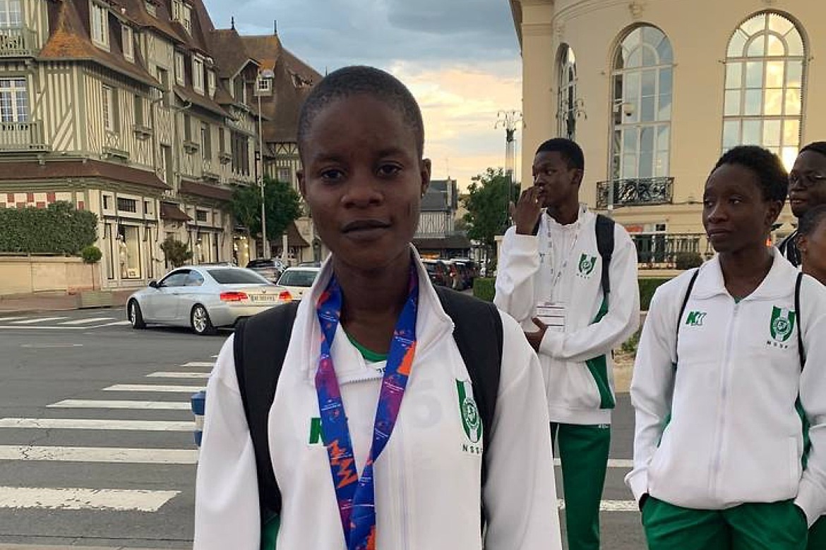 Aderonke Akanbi in Deauville, Normandy