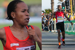 Frans and Xaba clinch South African Half-Marathon titles
