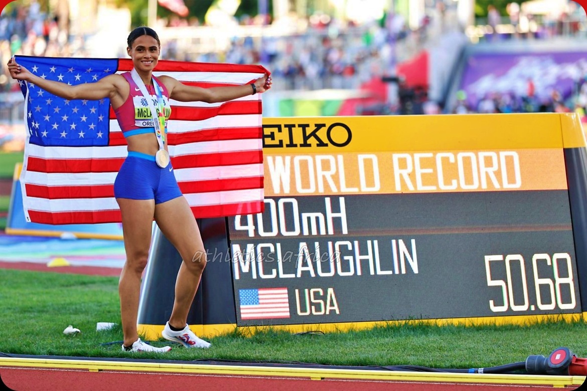 Sydney McLaughlin (© How Lao / WCH Oregon22)