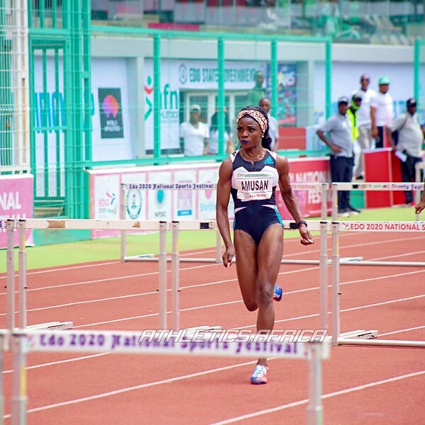 Tobi Amusan | 2022 AFN Nigeria World Championships and Commonwealth Games Trials in Benin City / Photo credit: Oluwasegun Neto