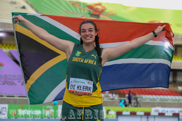 Strong Team South Africa announced for World U20 Championships in Cali