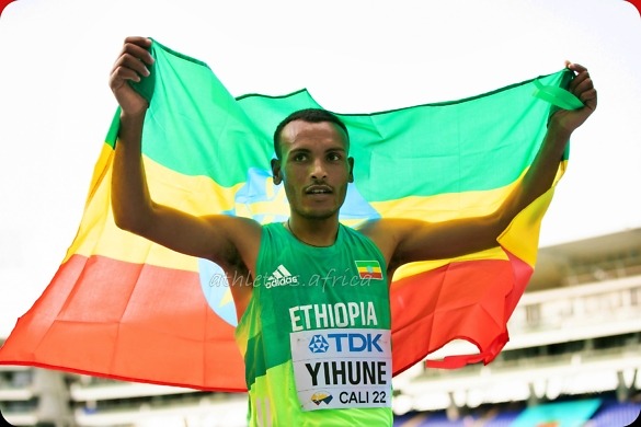 CALI22: Ethiopian Yihune takes World Athletics U20 Men’s 5000m Gold