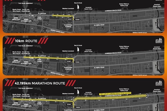 Dubai Marathon route confirmed for 2024 race