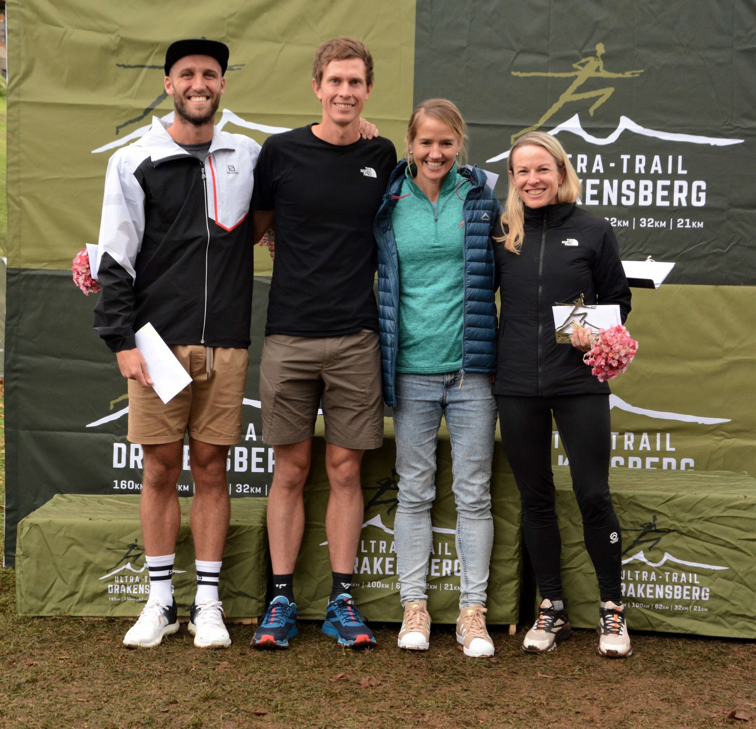 Top performers at last year's Ultra-trail Drakensberg 62km.