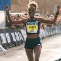 Kenya's Agnes Ngetich winning at the 10K Valencia Ibercaja 2024 / Photo credit: Sportmedia.es