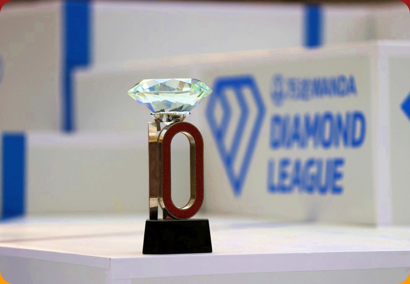 2024 Wanda Diamond League season trophy