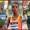 Kenyan 2024 world record holders: Faith Kipyegon, Beatrice Chebet and Agnes Jebet Ngetich