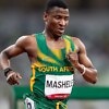 South African runner Precious Mashele at the Tokyo 2020 Olympics