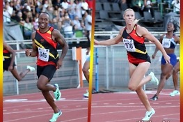 Simbine and Horn defend 100m titles at ASA Senior Championships – Day 1 