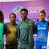 Bradley Nkoana of South Africa and other athletes at the 2024 World Athletics U20 Championships in Lima / Photo credit: Enzo Santos Barreiro for WA