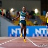 Bayanda Walaza (RSA) wins the men's 200m final at the World Athletics U20 Championships Estadio la Videna, Lima, Peru / Photo by Oscar Muñoz Badilla for World Athletics