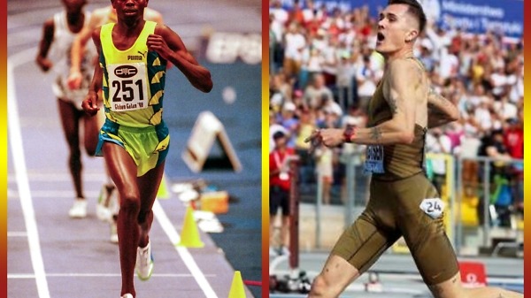 Norwegian Jakob Ingebrigtsen and Kenyan Daniel Komen