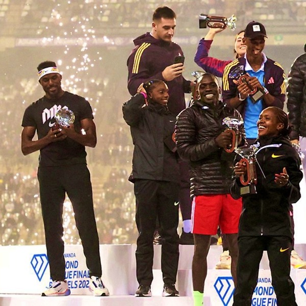 The Diamond League 2024 winners in Brussels / Photo credit: Marta Gorczynska