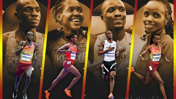 Botswana's Letsile Tebogo and Kenyans Beatrice Chebet; Faith Kipyegon; and Emmanuel Wanyonyi nominated for the 2024 World Athletics Track Athlete of the Year Awards / Photo Credit: World Athletics