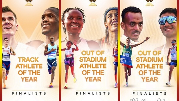 Letsile Tebogo (BOT), Ruth Chepngetich (KEN), and Tamirat Tola (ETH) among finalists for 2024 Athlete of the Year awards / Photo: World Athletics