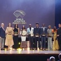 All the winners on stage at the World Athletics Awards 2024 in Monaco / Photo Credit: World Athletics