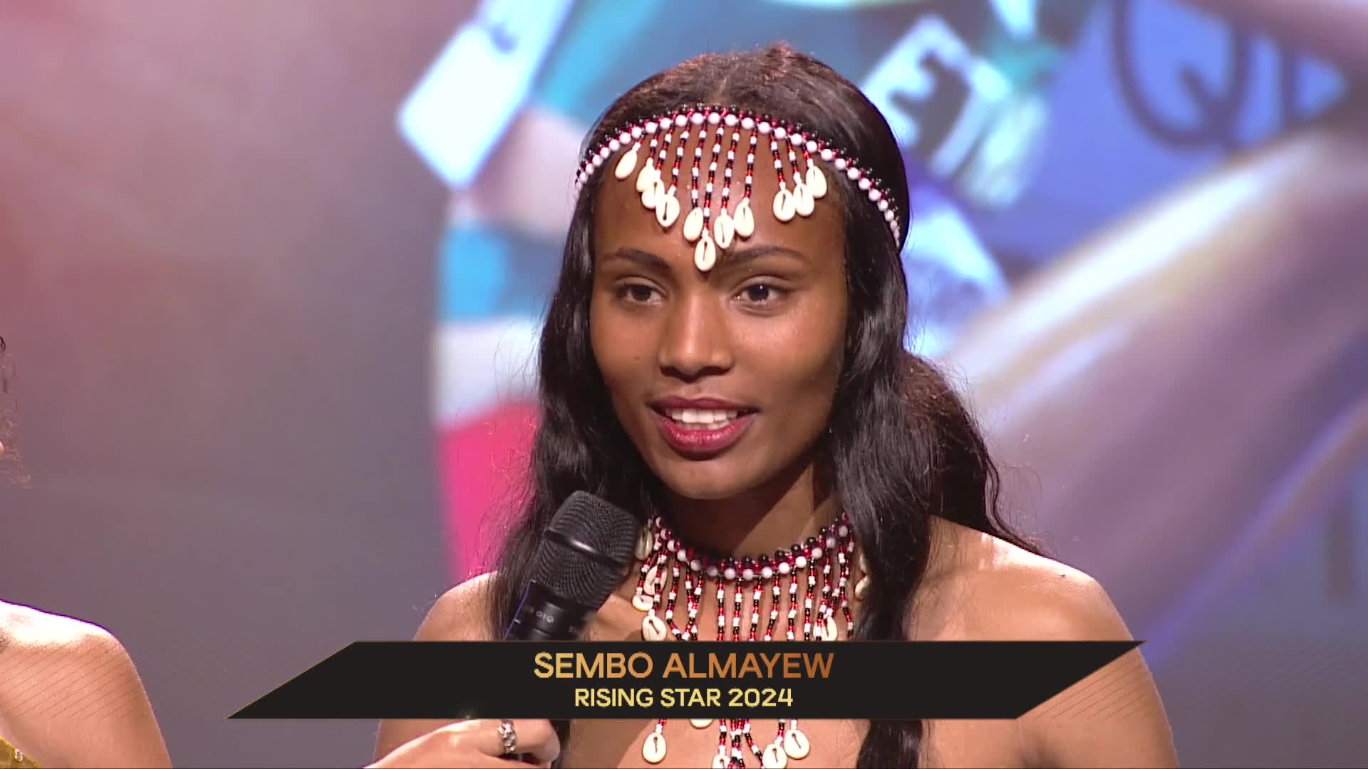 Sembo Almayew at the World Athletics Awards 2024